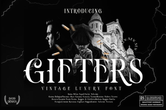 Gifters Font: Creative Typography for Design Projects