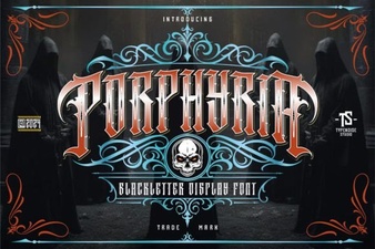 Porphyria Font: Elegant & Versatile Design