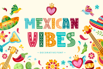Mexican Vibes Font: Bold, Playful Design Inspiration