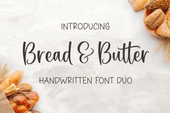 Bread and Butter Duo Font: Creative Design Pairing