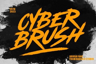 Cyber Brush Font: Creative Design & Project Ideas