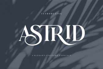 Astrid Font: Elegant & Versatile Design Inspiration